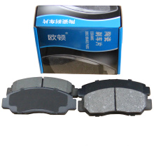 D1608 ODON branded semi-metallic TA formula brake pads for honda with customizable package box